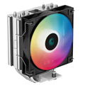 DEEPCOOL DeepCool AG400 LED CPU Cooler 4 Heat Pipes, 6 Colour LED, 120mm PWM Fan, Intel LGA1851/1700/1200/115X AMD AM5/AM4