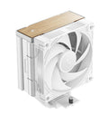 DEEPCOOL DeepCool AK400 G2 WH Wood Grain Top Cover CPU Cooler, 4 Heat Pipes, 4-pin PWM, Hydro Bearing, Intel LGA1851/1700/120
