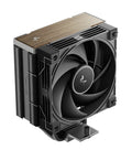 DEEPCOOL DeepCool AK400 G2 Wood Grain Top Cover CPU Cooler, 4 Heat Pipes, 4-pin PWM, Hydro Bearing, Intel LGA1851/1700/1200/1