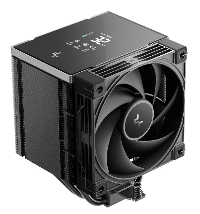 DEEPCOOL DeepCool AK500 G2 DIGITAL NYX AI Dynamic Adjustment CPU Cooler, Digital Display, 5 Heat Pipes, 4-pin PWM, Intel LGA1