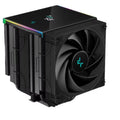 DeepCool AK620 Digital High Performance Dual Tower CPU Cooler, 6 Copper Heat Pipes,  2x 120FDB Fans, LGA2066/2011-v3/2011/1851/1155/ AM4/AM5