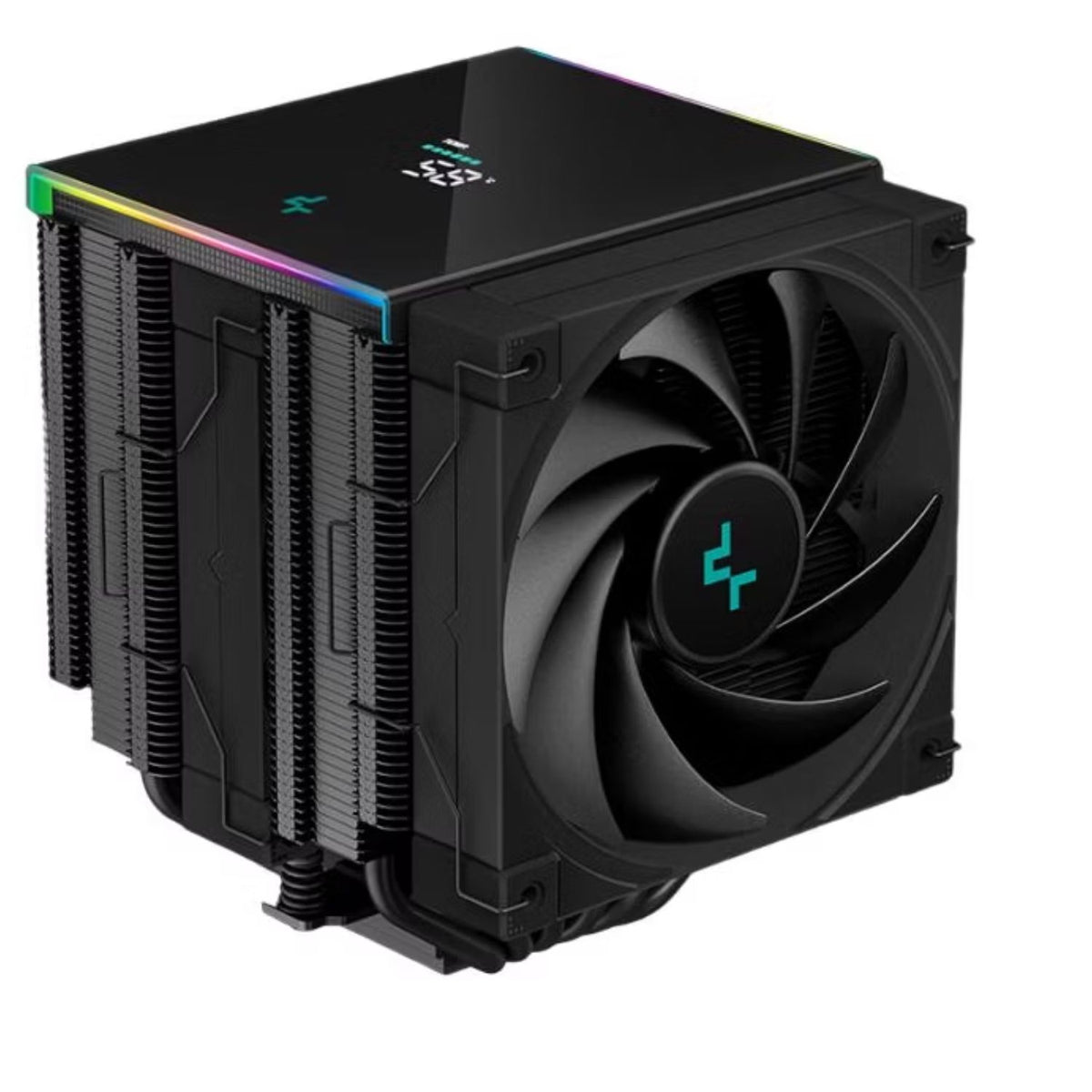 DeepCool AK620 Digital High Performance Dual Tower CPU Cooler, 6 Copper Heat Pipes,  2x 120FDB Fans, LGA2066/2011-v3/2011/1851/1155/ AM4/AM5