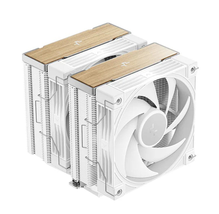 DEEPCOOL DeepCool AK620 G2 WH Wood Grain Top Cover CPU Cooler, 4-pin PWM, Hydro Bearing Intel LGA1851/1700/1200/1151/1150/115