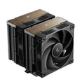 DEEPCOOL DeepCool AK620 G2 Wood Grain Top Cover CPU Cooler, 4-pin PWM, Hydro Bearing Intel LGA1851/1700/1200/1151/1150/1155/ 