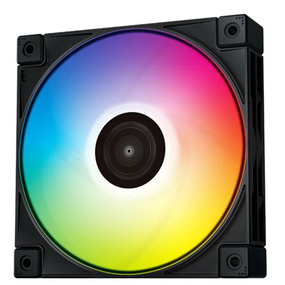 DEEPCOOL DeepCool FC120 Cooling Fan, 120mm Performance RGB PWM, Cable Management With Dasiy Chainable Cable, RGB Power Interc