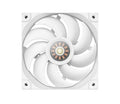DEEPCOOL DeepCool FL12 White 120mm Unique ARGB Fans, Low Noise, 4-pin PWM, Fluid Dynamic Bearing, Addressable RGB LED