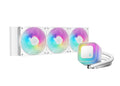 DEEPCOOL DeepCool LE360 WH V2 WhiteLiquid Cooler 360 mm 6th Gen Pump up to 3400 PWM, Hydro Bearing, IntelLGA1851/1700/1200/11