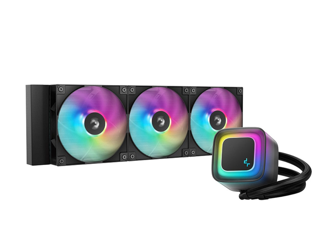 DEEPCOOL DeepCool LE360 V2 Liquid Cooler 360 mm 6th Gen Pump up to 3400 PWM, Hydro Bearing, IntelLGA1851/1700/1200/1151/1150/