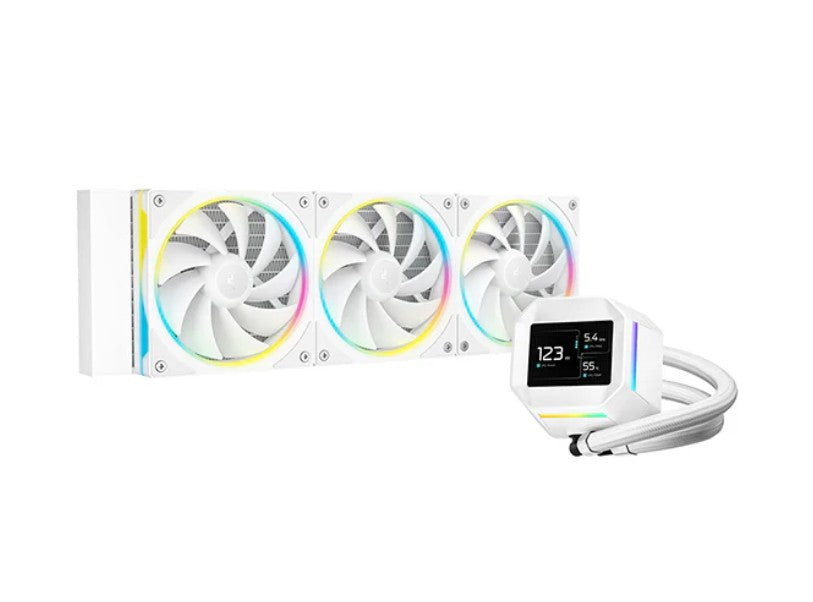 DEEPCOOL DeepCool LM360 ARGB Liquid Cooler Mini LCD Screen, 2.4" IPS, 320×240 Resolution , Intel LGA1851/1700/1200 + More, AM