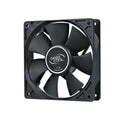 DEEPCOOL DeepCool XFAN 120 120mm Hydro Bearing Case Fan 3 Pin / Molex Connector, Black Stealth Appearance, Ideal for System B