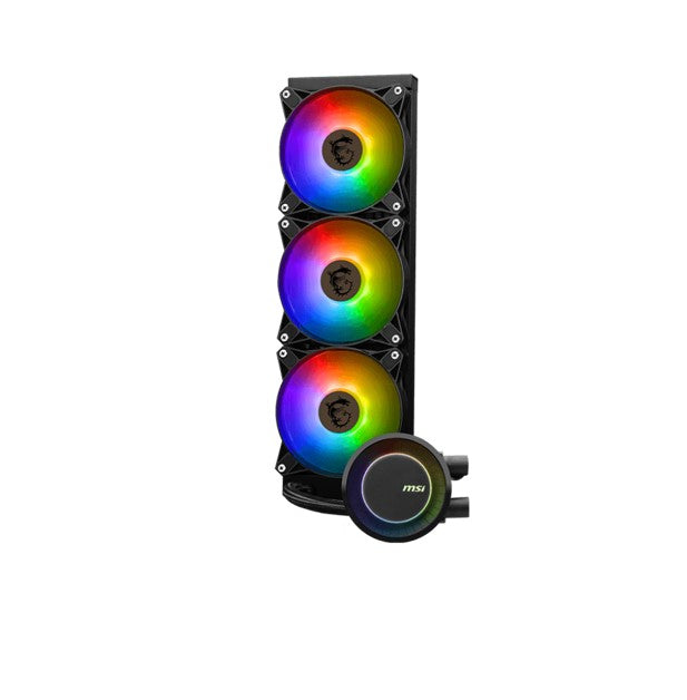 MSI MAG CORELIQUID E360 BlackLiquid CPU Cooler, LGA 1150/1151/1155/1156/1200/1700/LGA 2011/2011-3/2066/AM5/AM4/TR49 3y warranty