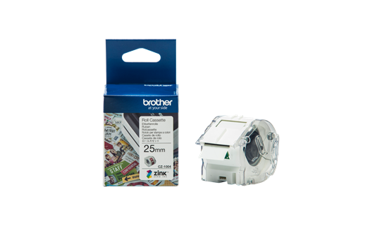 Brother Brother CZ-1004 Full Colour continuous label roll, 25mm wide to Suit VC-500W