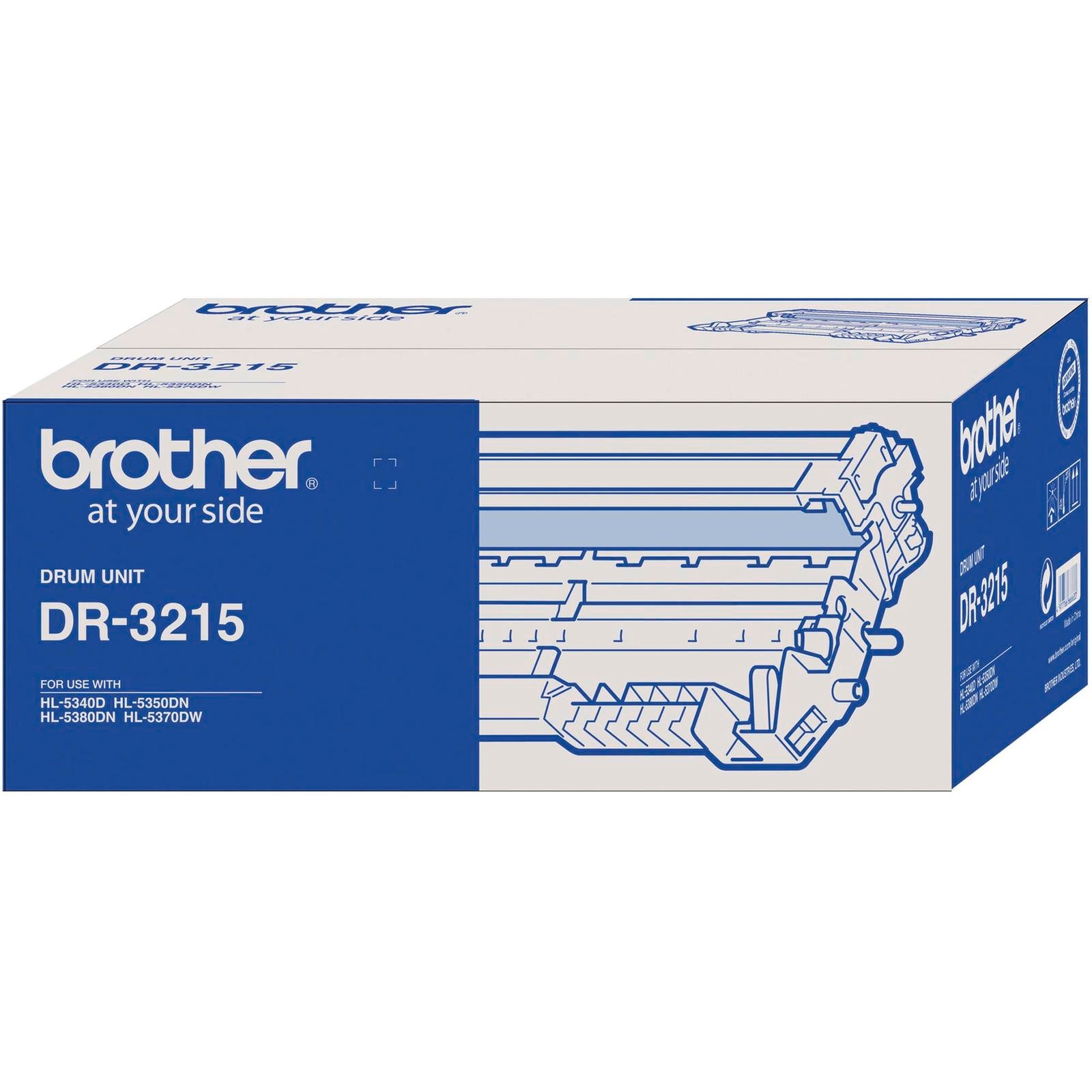 Brother Brother DR-3215 Mono Laser Drum- to suit HL-5340D/5350DN/5370DW/5380DN, MFC-8370DN/8890DW/8880DN