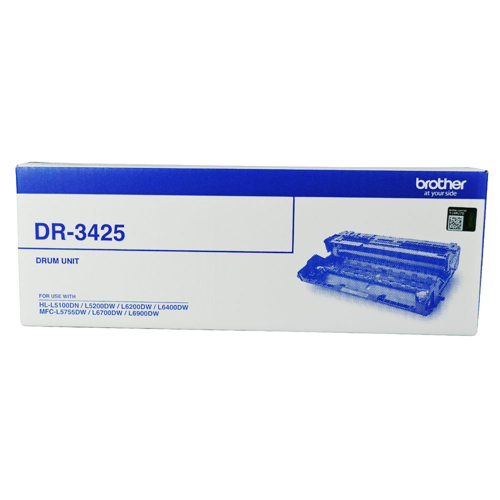 Brother Brother DR-3425 Drum Unit -To Suit  HL-L5100DN/L5200DW/L6200DW/L6400DW  MFC-L5755DW/L6700DW/L6900DW