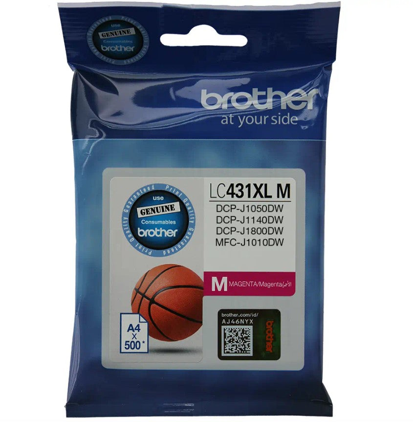 Brother Brother *NEW* MAGENTA INK CARTRIDGE TO SUIT DCP-J1800DW -UP TO 500 PAGES