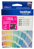 Brother Brother LC-135XLM Magenta Ink Cartridge- MFC-J6520DW/J6720DW/J6920DW and DCP-J4110DW/MFC-J4410DW/J4510DW/J4710DW - up