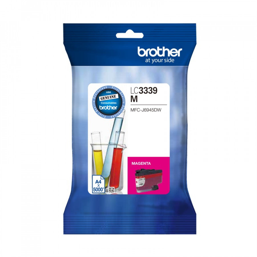 Brother Brother LC-3339XLM Magenta Super High Yield Ink Cartridge to Suit MFC-J5845DW, MFC-J5945DW, MFC-J6545DW, MFC-J6945DW,