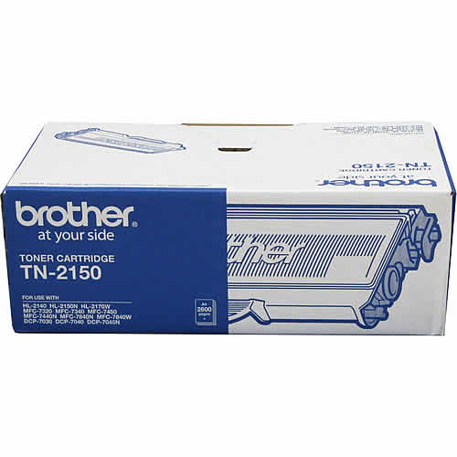Brother Brother TN-2150 Brother TN-2150 Mono Laser Toner - High Yield, HL-2140/2142/2150N/2170W, DCP-7040, MFC-7340/7440N/784