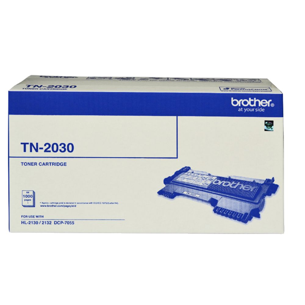 Brother Brother TN-2030 Mono Laser Toner, HL-2130/2132/2135W, DCP-7055- up to 1,000 pages