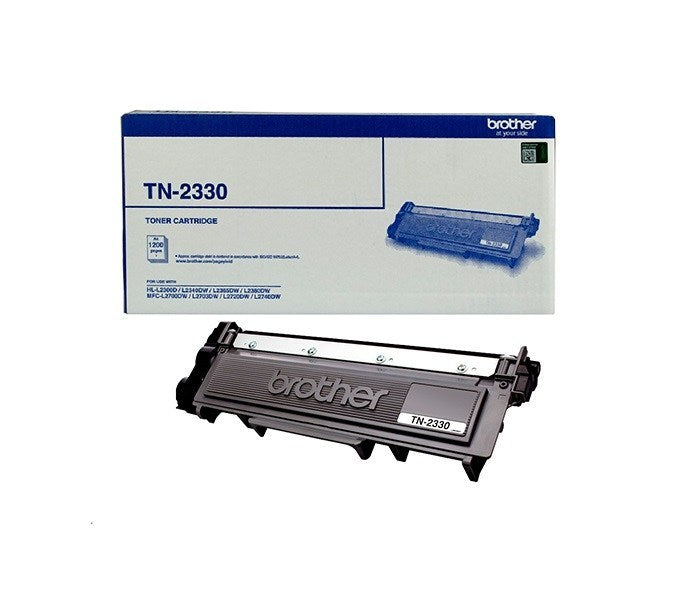 Brother Brother TN-2330 Mono Laser Toner- Standard, HL-L2300D/L2305W/L2340DW/L2365DW/2380DW/MFC-L2700DW/2703DW/2720DW/2740DW 
