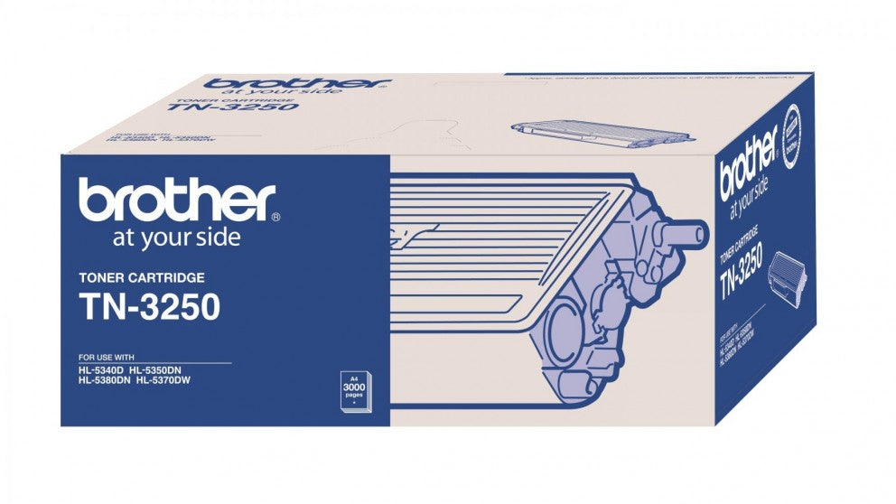 Brother Brother TN-3250 Mono Laser Toner - Standard, HL-5340D/5350DN/5370DW/5380DN, MFC-8370DN/8890DW/8880DN- up to 3000 page