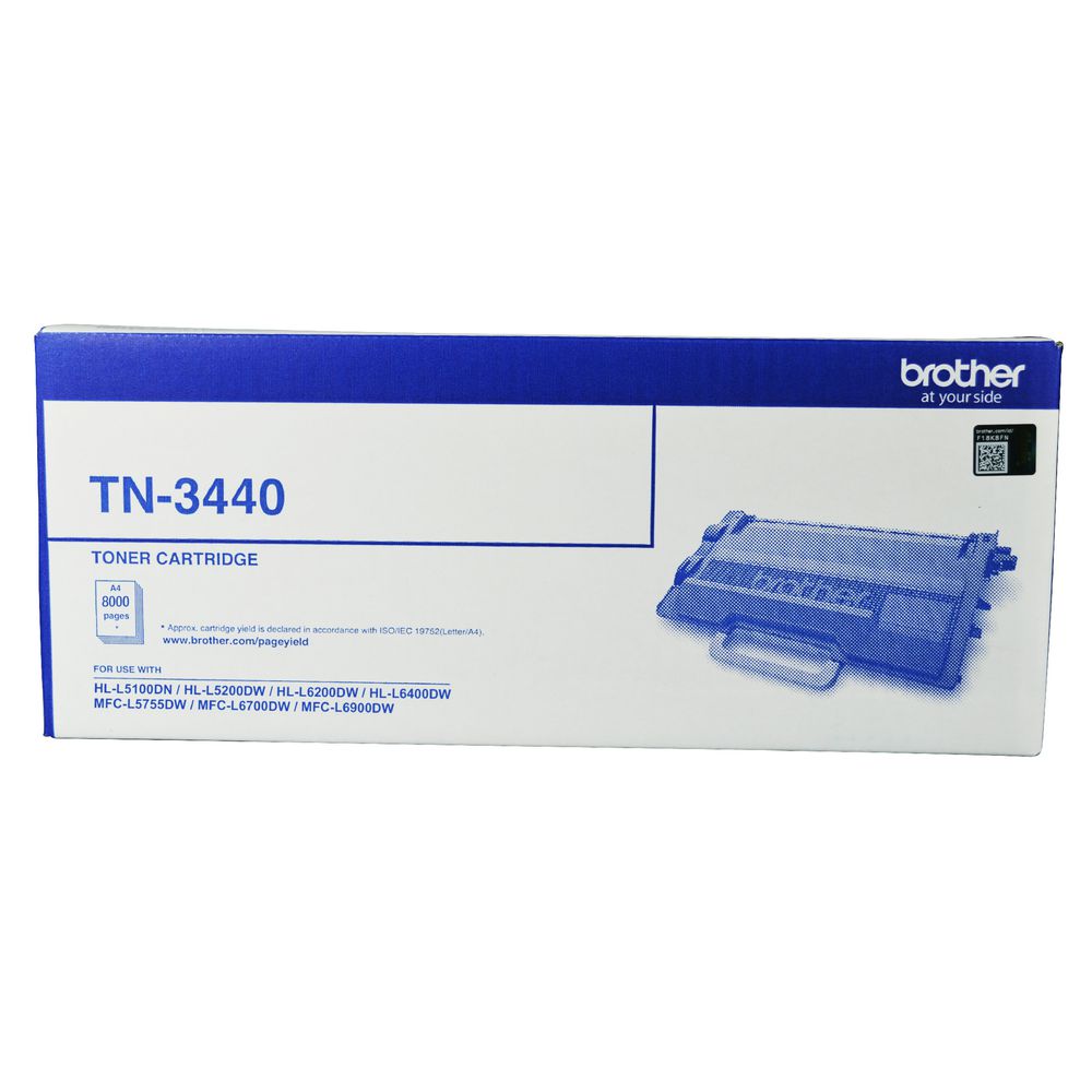 Brother Brother TN-3440 Mono Laser Toner - High Yield- HL-L5100DN, L5200DW, L6200DW, L6400DW  MFC-L5755DW, L6700DW, L6900DW u