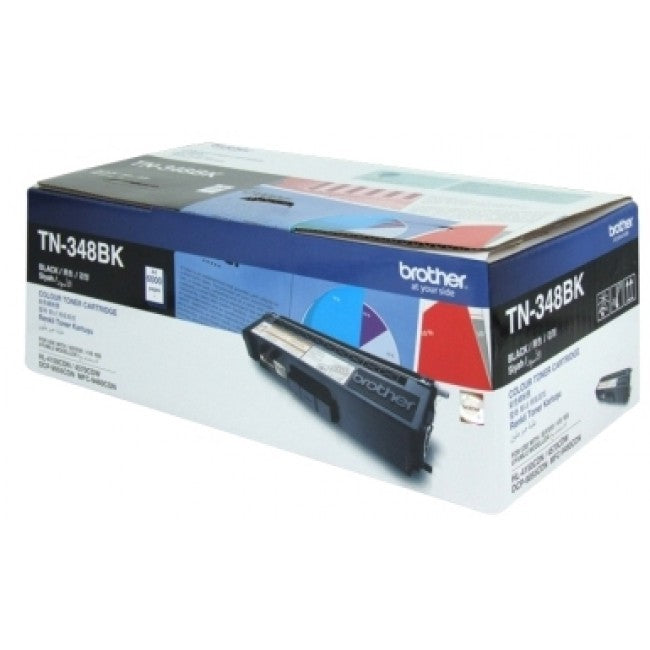 Brother Brother TN-348BK Colour Laser toner - Super High Yield Black-HL- 4150CDN/4570CDW, DCP-9055CDN, MFC-9460CDN/9970CDW - 