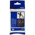 Brother Brother 12mm X 4mm Gold on Navy Blue Ribbon