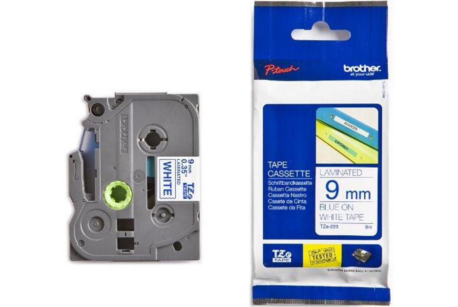 Brother Brother TZE2239MM Blue On WHITE TZE TAPE
