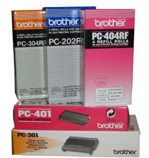Brother Brother PC301 A single, pre-loaded, thermal printing ribbon, frame and gears - 235 A4 pages Suits Fax 920/930
