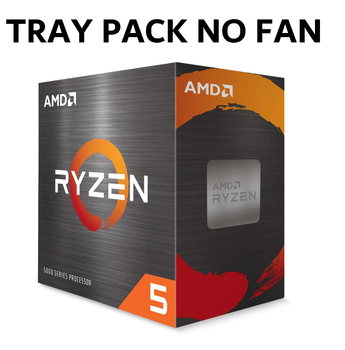 AMD-P (Clamshell Or Installed On MBs) AMD Ryzen 5 3600 "TRAY", 6 Core AM4 CPU, 3.6GHz 4MB 65W No Fan Clamshell or Ship Instal
