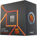 AMD AMD Ryzen 5 7600 6 Cores / 12 Threads, 65 watts, Max Freq 5.2Ghz, 38MB Cache, Wraith Stealth Cooler  Radeon Graphics