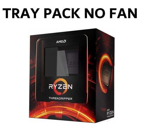 AMD-P (Clamshell Needed) AMD Ryzen Threadripper PRO 3975WX "TRAY", 32C Socket sWRX8 1YW (AMDCPU) (TRAY-P)