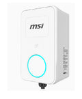 MSI Eco Life Max(OCPP) 22kW-White, 3-phase 380-415V, 32A, WiFi, OCPP2.0.1, IP65, LED circle, solar ready, app, RFID opt, LAN opt, tethered/socket, 2yr