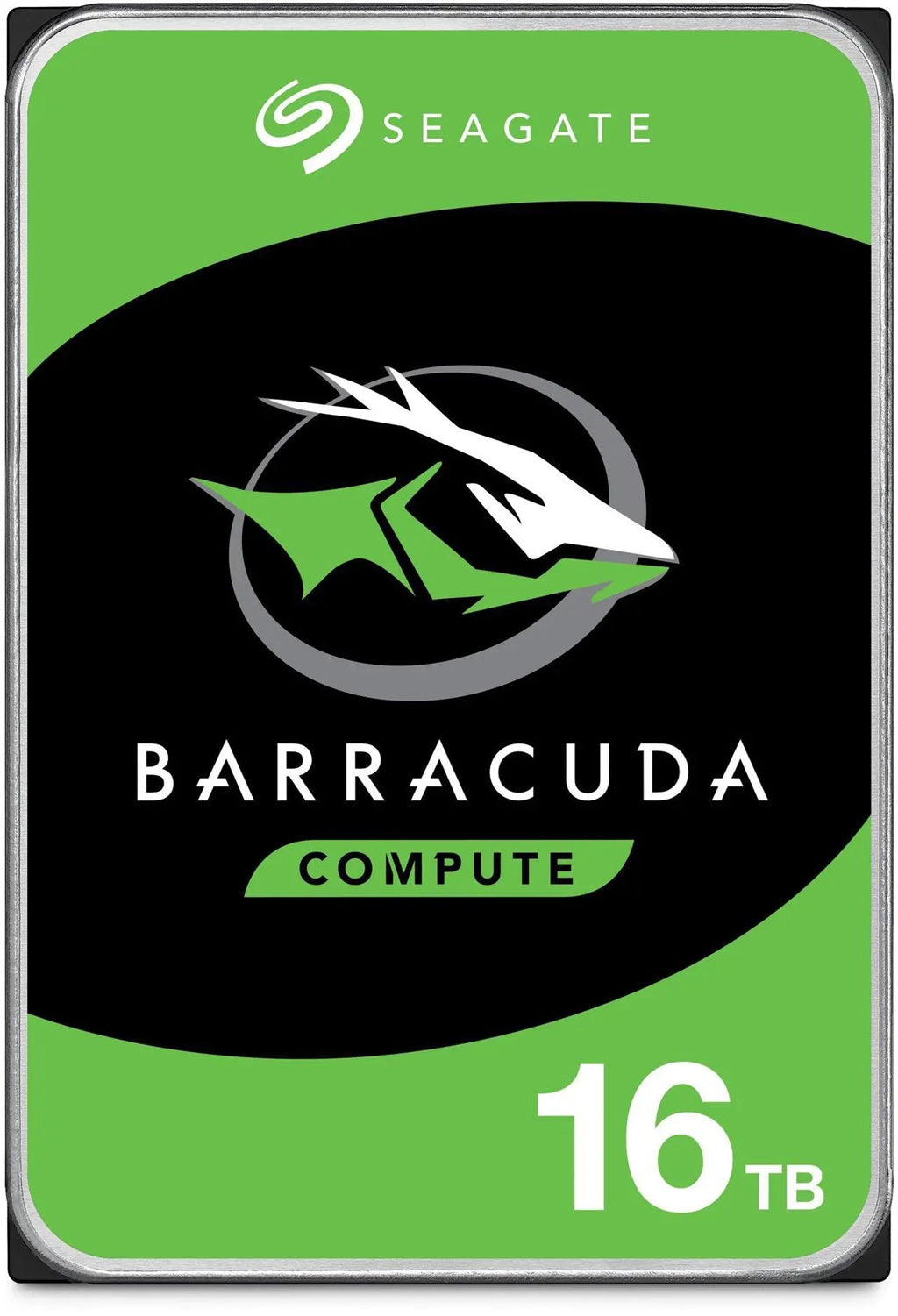 Seagate 16TB 3.5' Barracuda, SATA 6Gb/s, CMR, 7200RPM, 512MB Cache, 512e, HDD, 2 Years Warranty