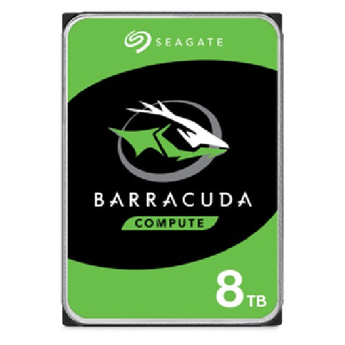 Seagate 8TB 3.5' Barracuda, 5400RPM SATA3 6Gb/s 256MB Cache HDD. 2 Years Warranty