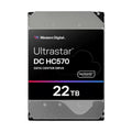 Western Digital Ultrastar DC HC570 22TB: 3.5",SAS, 7200 RPM, 291MB/s, CMR, 512MB cache, TCG, 147×101.6×26.1mm, 750g, 5–60°C, 5Y Warranty