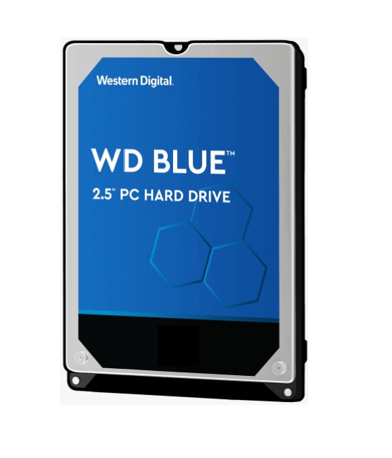 Western Digital WD Blue 500GB 2.5" HDD SATA 6Gb/s 5400RPM 128MB Cache CMR Tech 2yrs Wty (LS) -- WD20SPZX