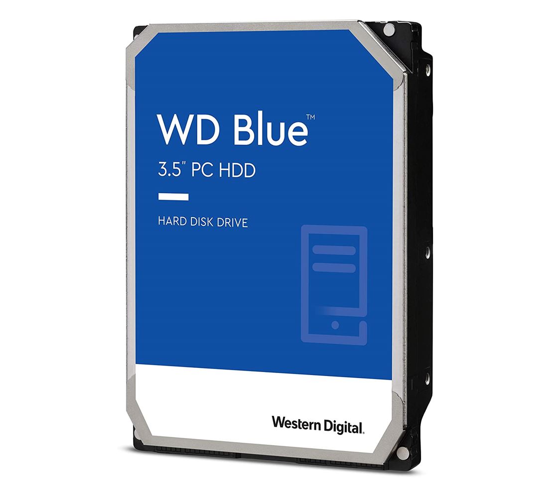Western Digital WD Blue 6TB 3.5" HDD, SATA 6Gb/s, ITR 180 MB/s, 5400RPM, 256MB Cache, SMR Tech, 3.5-inchFORM FACTOR, 2yrs Wty (LS)