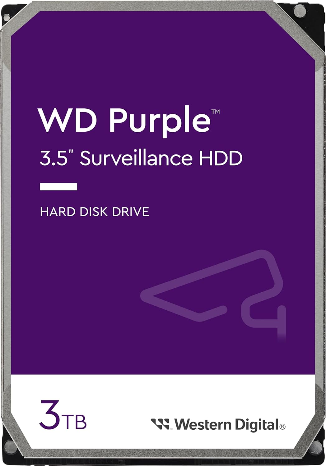 Western Digital WD Purple 3TB 3.5" SATA Surveillance HDD 256MB Cache 3-Year Limited Warranty (LS) --WD34PURZ