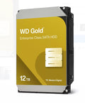 Western Digital Gold 12TB 3.5" Enterprise Class SATA 6 Gb/s HDD 7200 RPM Cache Size  256MB 5-Year Limited Warranty