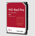 Western Digital WD Red Pro 4TB 3.5" NAS Hard Drive, SATA 6 Gb/s, ITR 267 MB/s, 7200RPM, 256MB Cache, CMR Tech, 3.5-inchFORM FACTOR, 5yrs wty