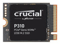 Micron (Crucial) Crucial P310 1TB M.2 2230 NVMe SSD 7100/6000 MB/s 1M IOPS 220TBW 2M MTTF for MS Surface Pro Valve Steam Deck