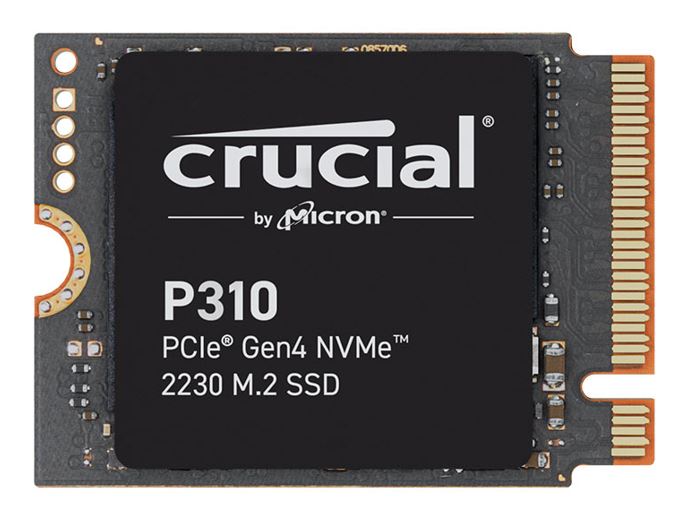 Micron (Crucial) Crucial P310 1TB M.2 2230 NVMe SSD 7100/6000 MB/s 1M IOPS 220TBW 2M MTTF for MS Surface Pro Valve Steam Deck