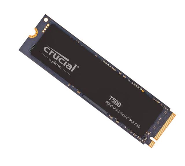 Micron (Crucial) Crucial T500 2TB Gen4 NVMe SSD - 7400/7000 MB/s R/W 1200TBW 1440K IOPs 1.5M hrs MTTF Acronis True Image Crea