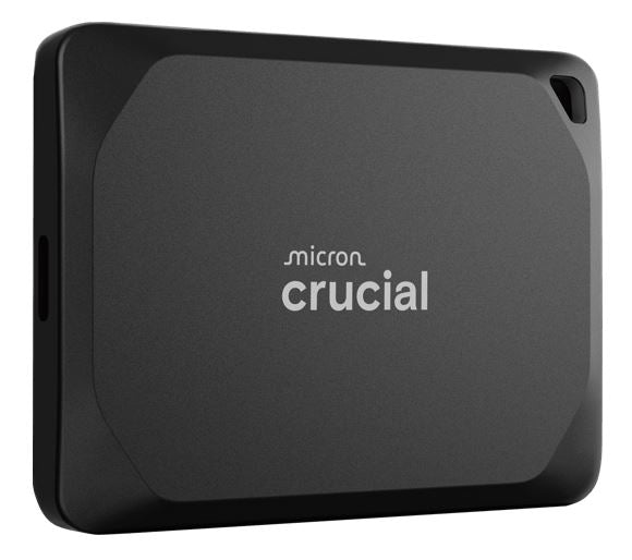 Micron (Crucial) Crucial X10 Pro 4TB External Portable SSD ~2100MB/s USB-C Durable Rugged Shock Drop Water Dust Sand Proof fo