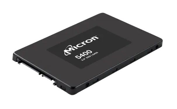 Micron 5400 PRO 1.92TB 2.5" SATA Enterprise SSD 540R/520W MB/s 95K/75K IOPS 17520TBW 1.5DWPD 3M hrs MTTF AES 256-bit encryption Server Data Centre 5yr