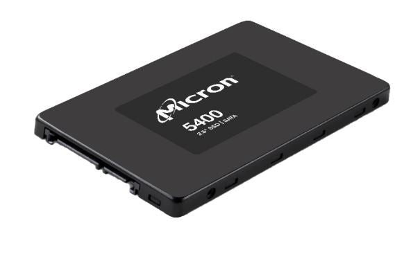 Micron 5400 PRO 7.68TB 2.5" SATA Enterprise SSD 540R/520W MB/s 95K/75K IOPS 17520TBW 1.5DWPD 3M hrs MTTF AES 256-bit encryption Server Data Centre 5yr