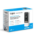 TP-Link Tapo D230S1 Smart Battery Video Doorbell, 2K 5MP Live View, Colour Night Vision, Water  Dust Resistant IP64