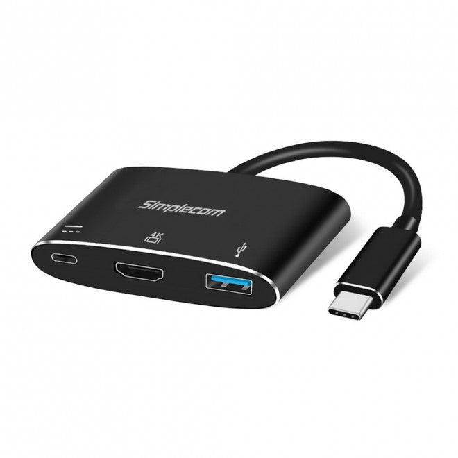 Simplecom (LS)Simplecom DA310 USB 3.1 Type C to HDMI USB 3.0 Adapter with PD Charging (Support DP Alt Mode and Nintendo Switc